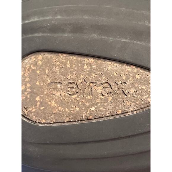 Aetrex Women's Size 7 Brown Leather Suede Sling Back Casual Clog Mule Shoes - Picture 3 of 9